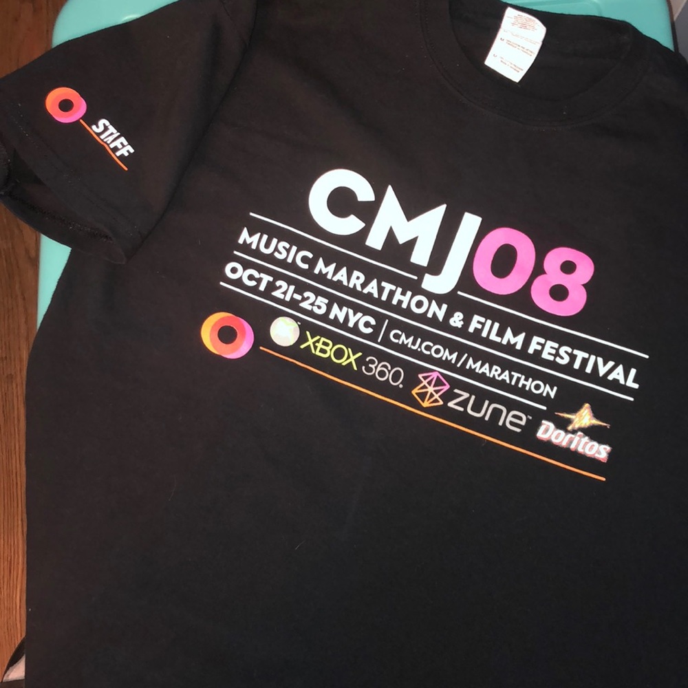 NYC music festival Staff Tee size Medium